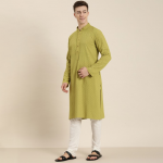 Men Ethnic Motifs Embroidered Chikankari Kurta
