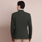 Fit Notched Collar Single Breasted Formal Blazer