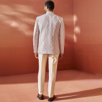 Slim Fit Self-Design Bandhgala Suits